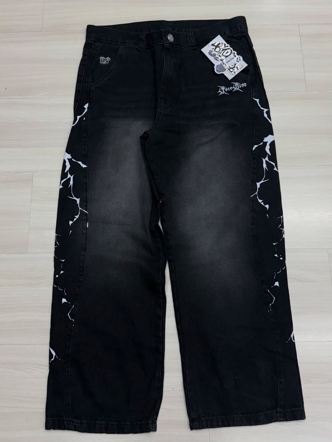 Calça Jeans Lightning — Calças