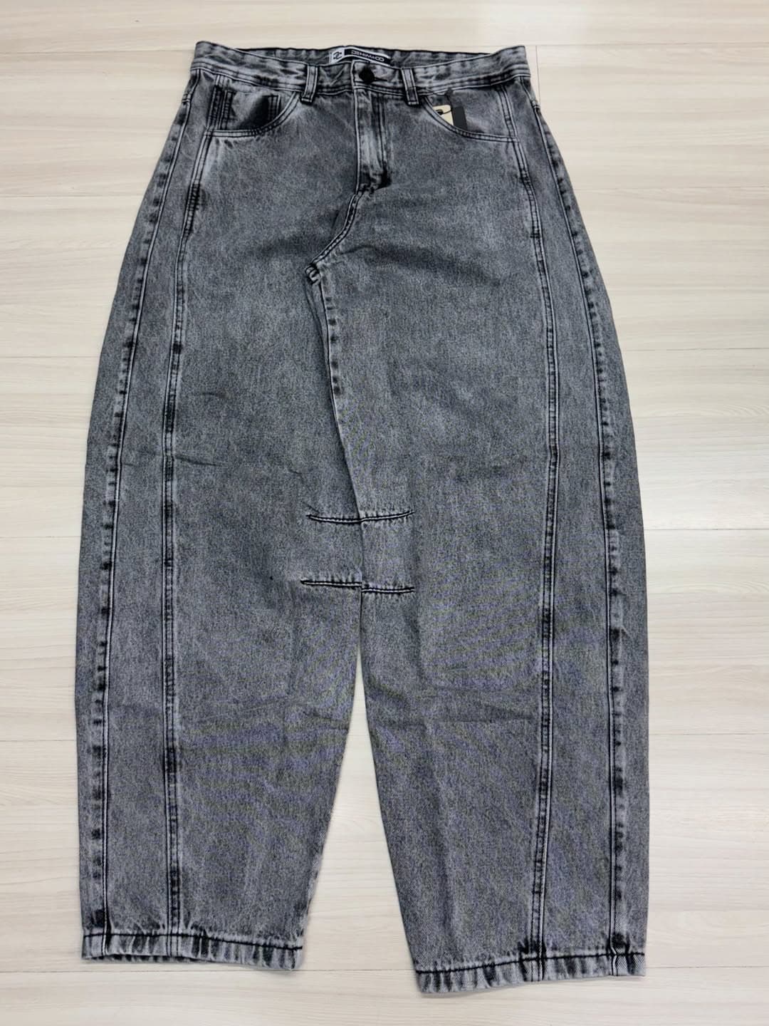 Calça Baggy Acid Grafite — Calças